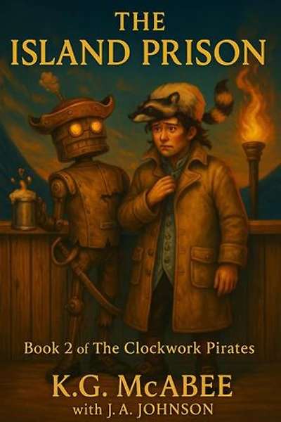 The Island Prison: Gilbert & the Clockwork Pirates, #2