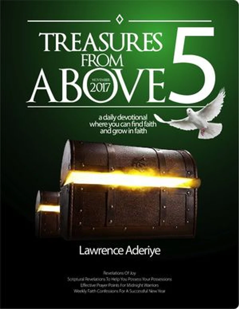 Treasures From Above 5: A daily devotional where you can find faith and grow in faith