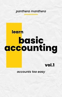 Basic Accounting for Newbie: volume 1