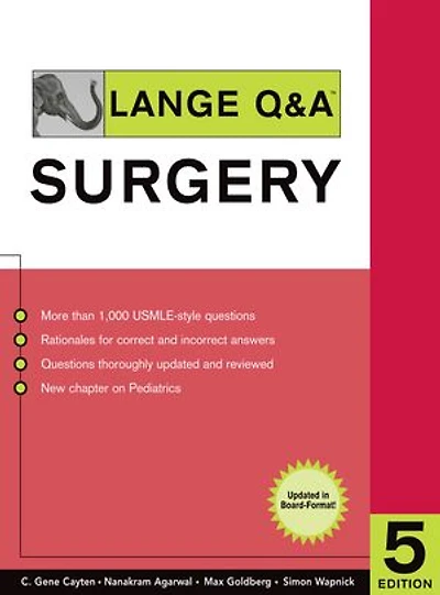 Lange Q&A Surgery, Fifth Edition