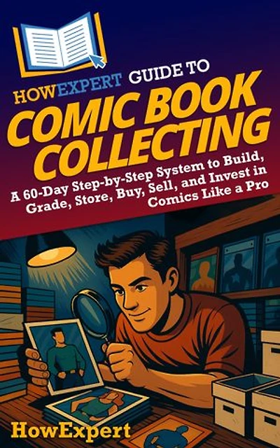 HowExpert Guide to Comic Book Collecting: A 60-Day Step-by-Step System to Build, Grade, Store, Buy, Sell, and Invest in Comics Like a Pro