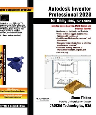 Autodesk Inventor Professional 2023 for Designers, 23rd Edition