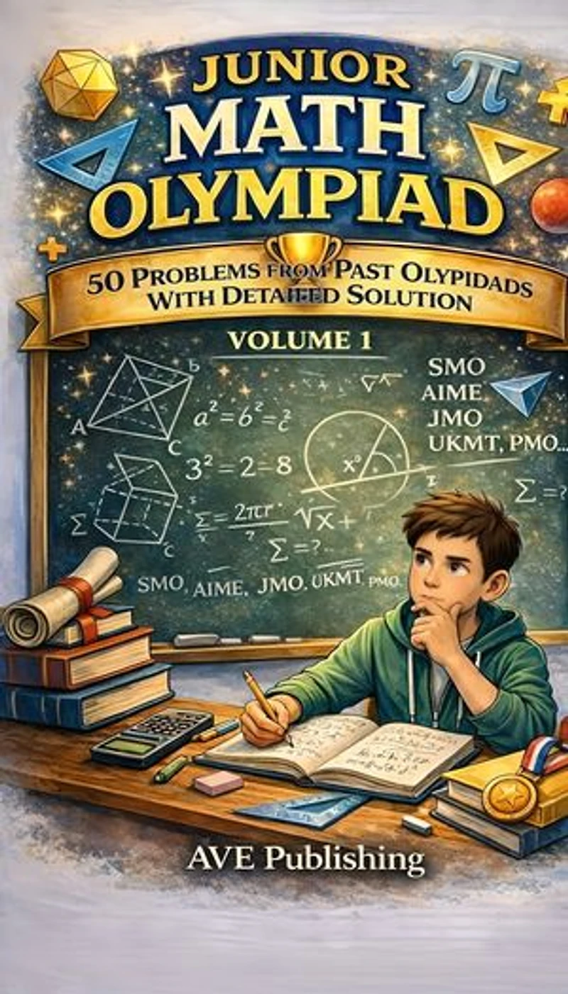 Junior Math Olympiad: 50 problems selected from past olympiads with detailled solution (SMO,VMO,CMO,UKMT,...)