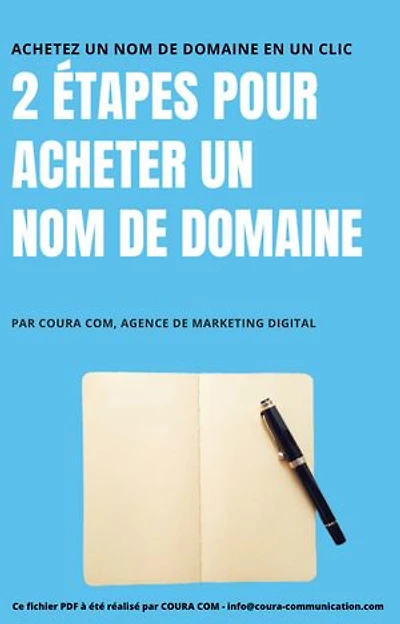 2 étapes pour acheter un hébergement à partir de 1 euro: Deux étapes simples pour obtenir votre nom de domaine à partir de 1 euro en plus de l'hébergement offert
