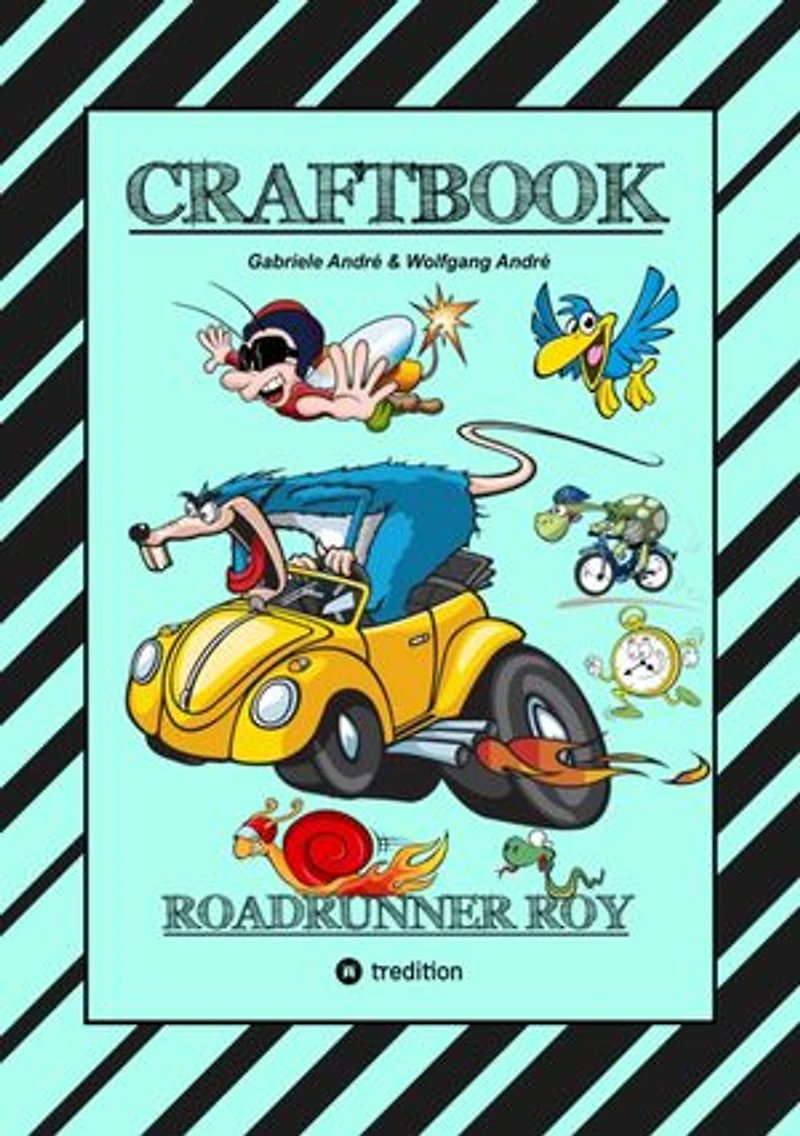 CRAFTBOOK - RACE ON GAME - 100 TOLLE FAHRZEUG MOTIVE - LUSTIGE RÄTSEL - OFFROAD - SCHNELLE AUTOS - OLDTIMER - F1: ROADRUNNER ROY
