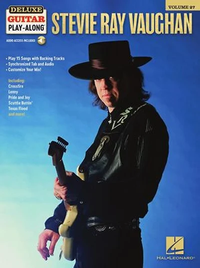 Stevie Ray Vaughan - Deluxe Guitar Play-Along Volume 27: Book with Interactive Online Audio Interface
