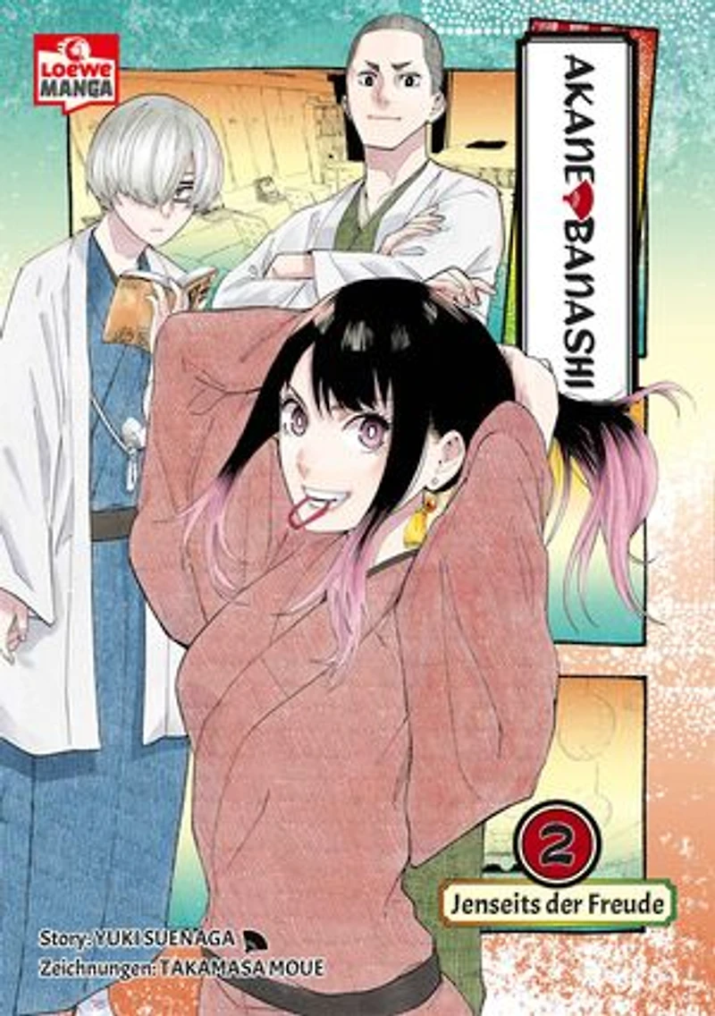 Akane-banashi 02: Ehrgeiziges Teenager-Mädchen trifft auf uralte Kunst: Ein Manga über die Jagd nach einem Traum und die Magie des Geschichtenerzählens