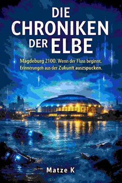 Die Chroniken der Elbe: Magdeburg 2100. Wenn der Fluss beginnt, Erinnerungen aus der Zukunft auszuspucken.