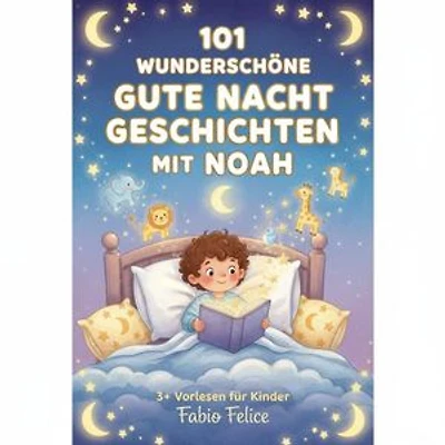 101 Wunderschöne Gute Nacht Geschichten mit Noah: Personalisiert für Noah