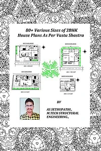80+ Various Sizes of 3 BHK House Plans As Per Vastu Shastra: First, #1