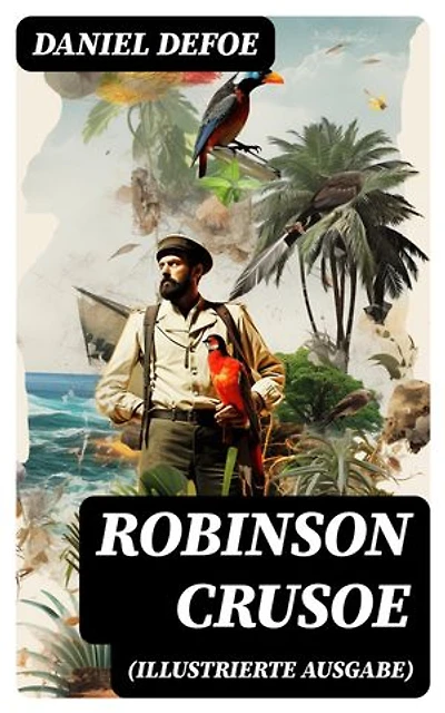 Robinson Crusoe (Illustrierte Ausgabe): Bereicherte Ausgabe. Abenteuer-Klassiker