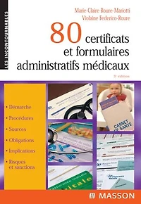 80 certificats et formulaires administratifs médicaux