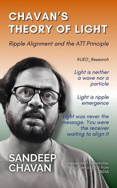 Chavan’s Theory of Light: Chavan's UED research, #9