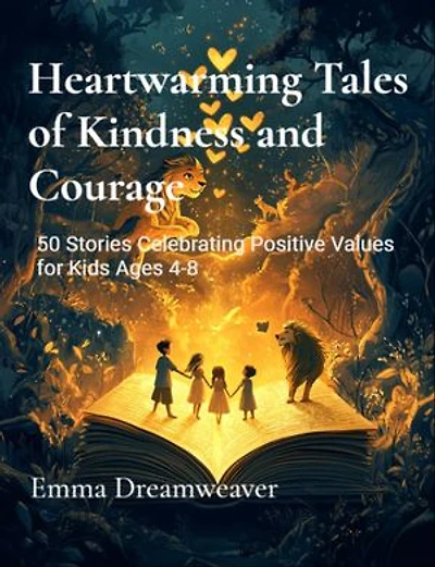 Heartwarming Tales of Kindness and Courage: 50 Stories Celebrating Positive Values for Kids Ages 4-8