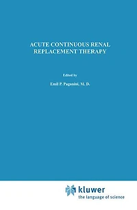 Acute Continuous Renal Replacement Therapy
