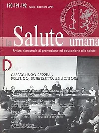 Alessandro Seppilli, politico, scienziato, educatore: Numero Speciale di La Salute Umana