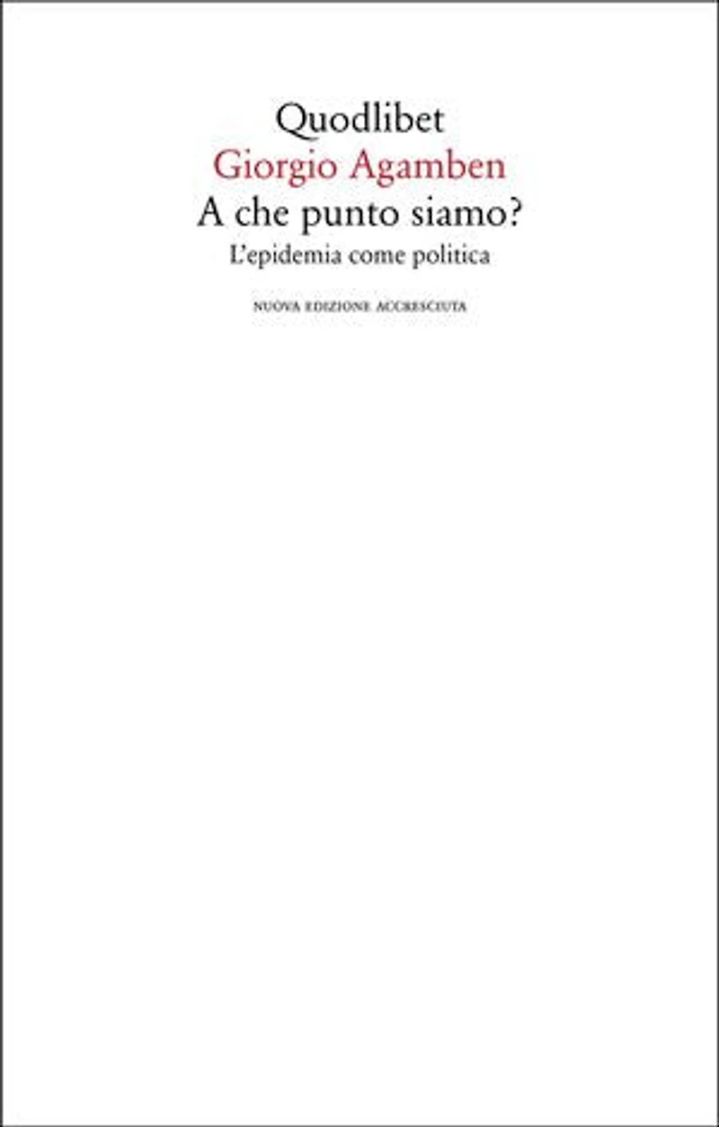 A che punto siamo?: L'epidemia come politica. Nuova edizione accresciuta