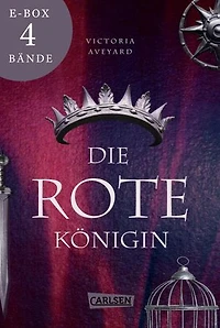 Die rote Königin: Im Kampf um ein freies Leben und die Liebe – Band 1-4 der romantischen Fantasy-Serie im Sammelband! (Die Farben des Blutes): Für Fans der »Luna-Chroniken« und von »Game of Thrones«