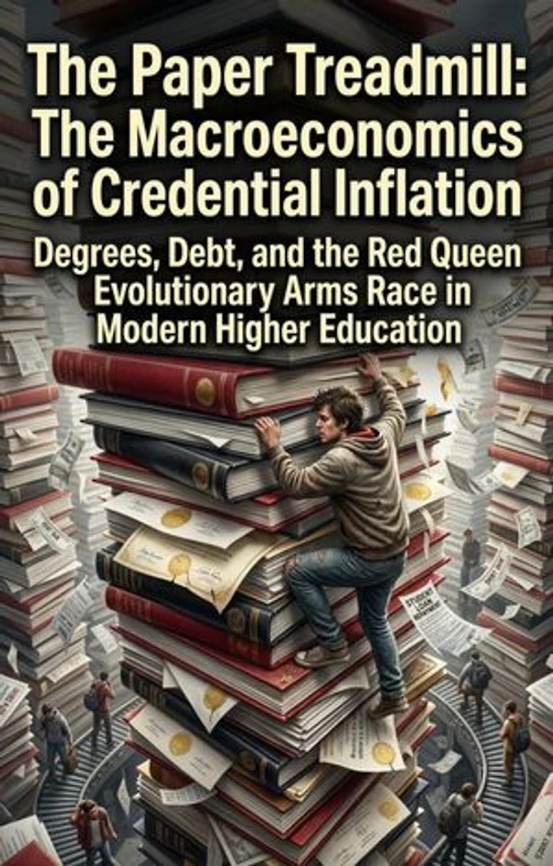 The Paper Treadmill: The Macroeconomics of Credential Inflation: Degrees, Debt, and the Red Queen Evolutionary Arms Race in Modern Higher Education