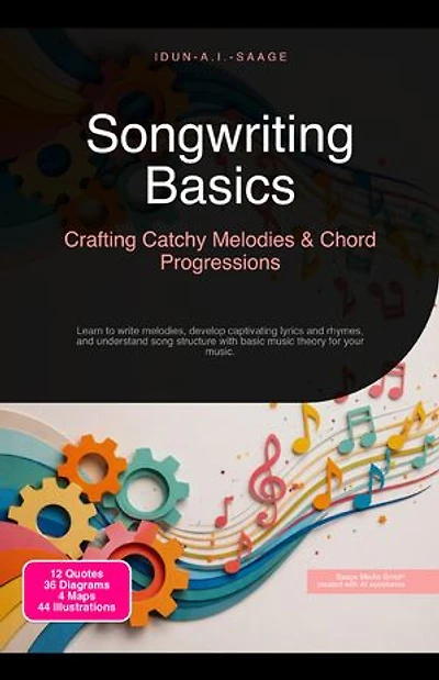 Songwriting Basics: Crafting Catchy Melodies & Chord Progressions: Learn to write melodies, develop captivating lyrics and rhymes, and understand song structure with basic music theory for your music.