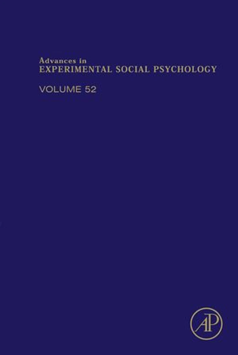 Advances Experimental Social Psychology