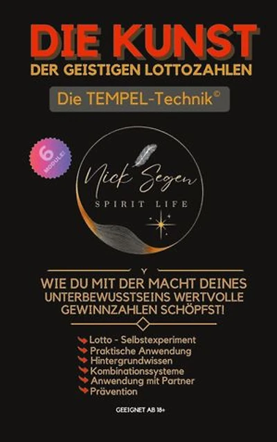 Die Kunst der geistigen Lottozahlen: Wie du mit der Macht deines Unterbewusstseins wertvolle Gewinnzahlen schöpfst!
