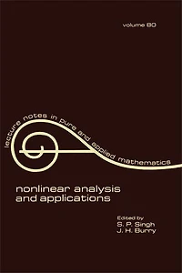 Nonlinear Analysis And Applications