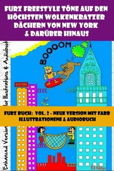 Kinder Bücher: Comic Für Kinder - Kinderwitze & Schulwitze: Furz Buch: Volumen 2 Mit Farb Illustrationen Hör Buch Audiobuch