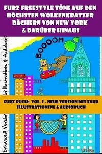Kinder Bücher: Comic Für Kinder - Kinderwitze & Schulwitze: Furz Buch: Volumen 2 Mit Farb Illustrationen Hör Buch Audiobuch