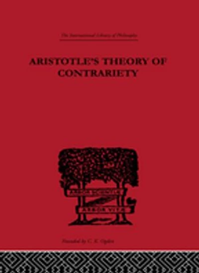 Aristotle's Theory of Contrariety