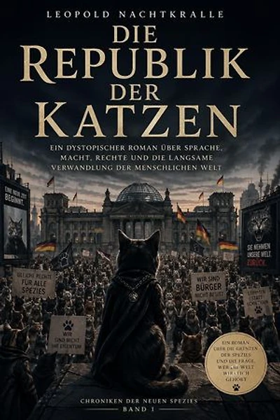 Die Republik der Katzen: Ein dystopischer Roman über Sprache, Macht, Rechte und die langsame Verwandlung der menschlichen Welt