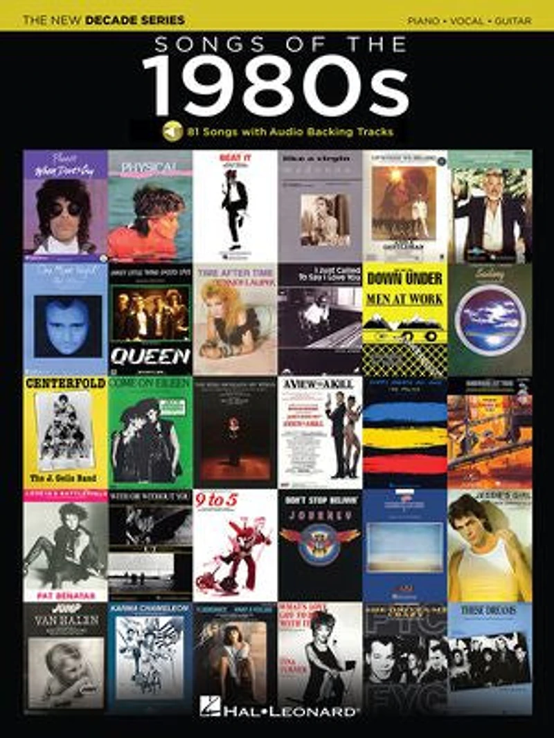 Songs Of The 1980s: New Decade Series With Online Play-along Backing Tracks
