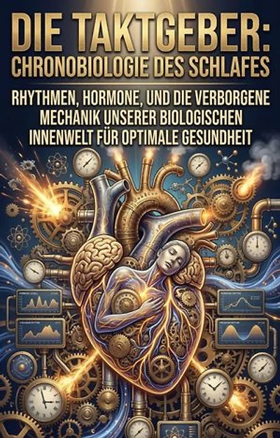 Die Taktgeber: Chronobiologie des Schlafes: Rhythmen, Hormone, und die verborgene Mechanik unserer biologischen Innenwelt für optimale Gesundheit