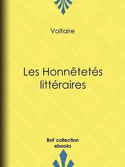 Les Honnêtetés Littéraires