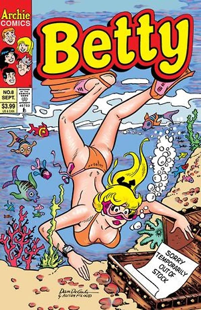 Betty #8: Facsmile Edition