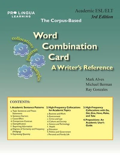 The Word Combination Card: A Writer's Reference