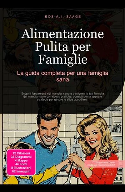 Alimentazione Pulita per Famiglie: La guida completa per una famiglia sana: Scopri i fondamenti del mangiar sano e trasforma la tua famiglia del mangiar sano con ricette pratiche, consigli per la spesa e strategie per gestire le sfide quotidiane.