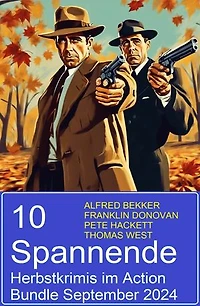 10 Spannende Herbstkrimis im Action Bundle September 2024