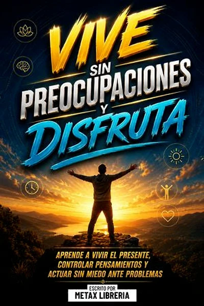 Vive Sin Preocupaciones Y Disfruta: Aprende A Vivir El Presente, Controlar Pensamientos Y Actuar Sin Miedo Ante Problemas
