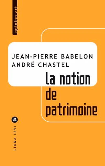La Notion de patrimoine