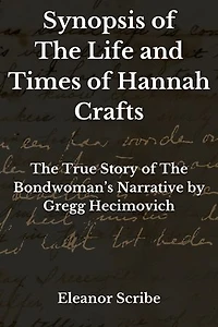 Synopsis of The Life and Times of Hannah Crafts: The True Story of The Bondwoman’s Narrative by Gregg Hecimovich