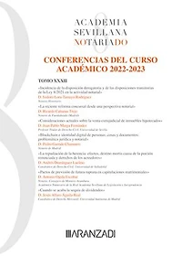 Anales 2022-2023.TOMO XXXII Academia Sevillana del Notariado