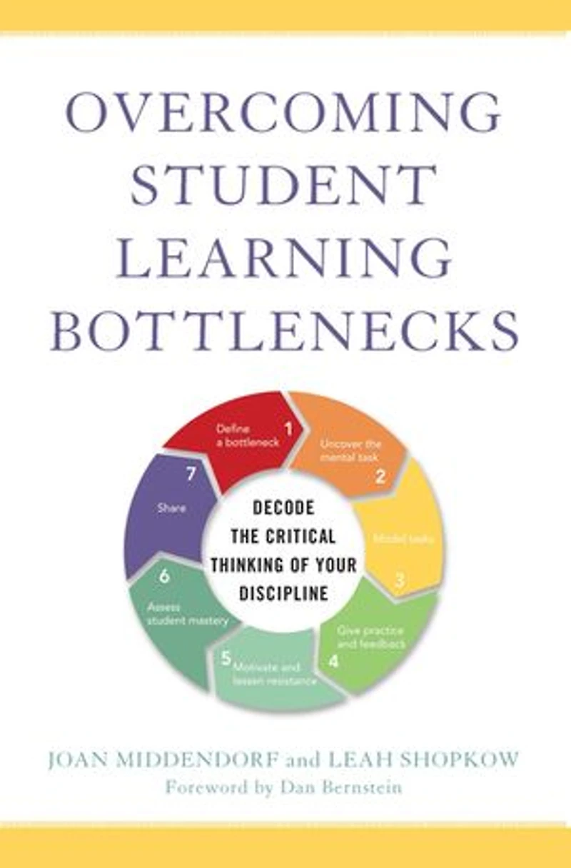 Overcoming Student Learning Bottlenecks: Decode The Critical Thinking Of Your Discipline