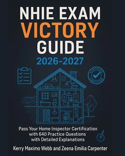 NHIE Exam Victory Guide 2026-2027: Pass Your Home Inspector Certification with 640 Practice Questions with Detailed and Explanations