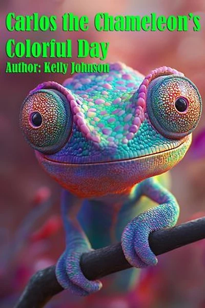 Carlos the Chameleon's Colorful Day