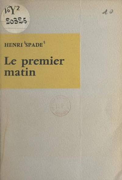 Le premier matin