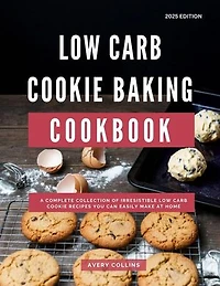 Low Carb Cookie Baking Cookbook: A Complete Collection of Irresistible Low Carb Cookie Recipes You Can Easily Make at Home: Low Carb Diet Recipes for 2025, #1