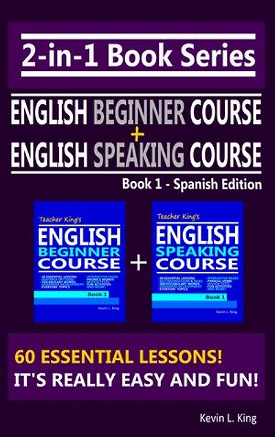 2-in-1 Book Series: Teacher King’s English Beginner Course Book 1 & English Speaking Course Book 1