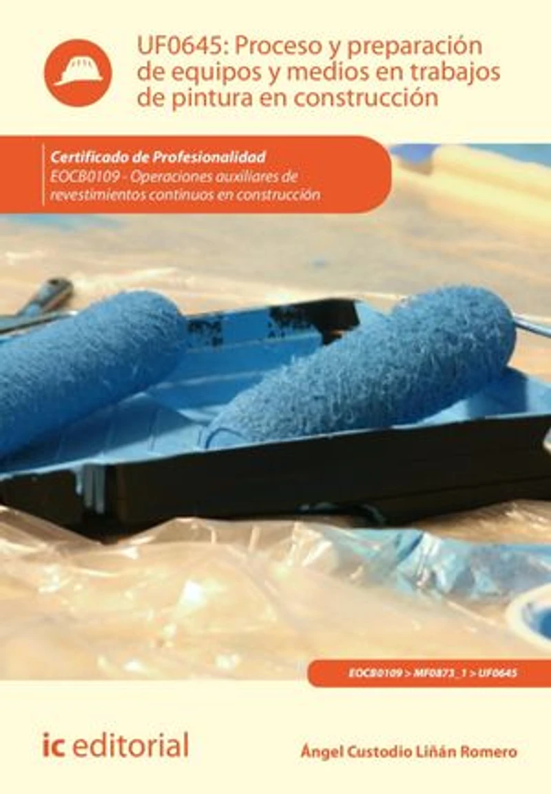 Proceso y preparación de equipos medios en trabajos pintura construcción. EOCB0109