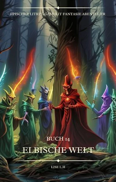 Elbische Welt:Ein Epischer LitRPG GameLit Fantasie Abenteuer Roman(Buch